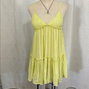 NWT Lemon Floral Dress